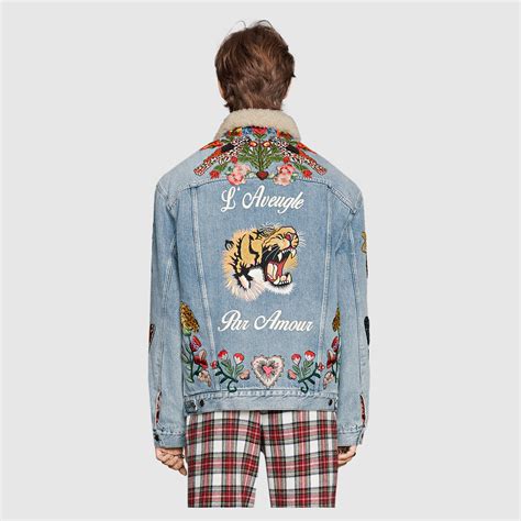 gucci denim jacket replica reddit|gucci denim jacket modern.